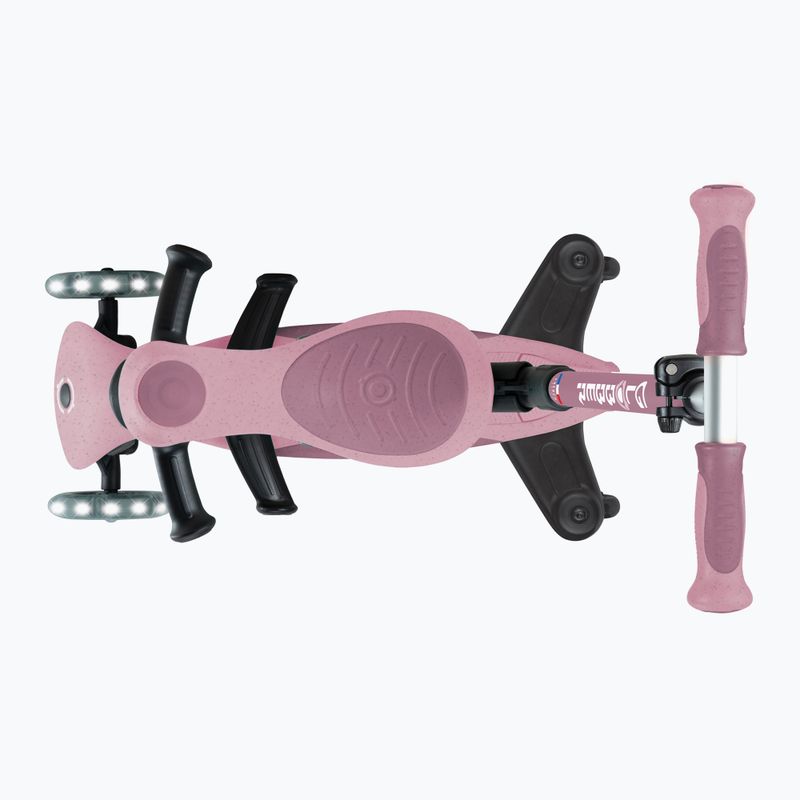 Globber Go.Up Deluxe Lights Ecologic 360 berry monopattino triciclo per bambini 15