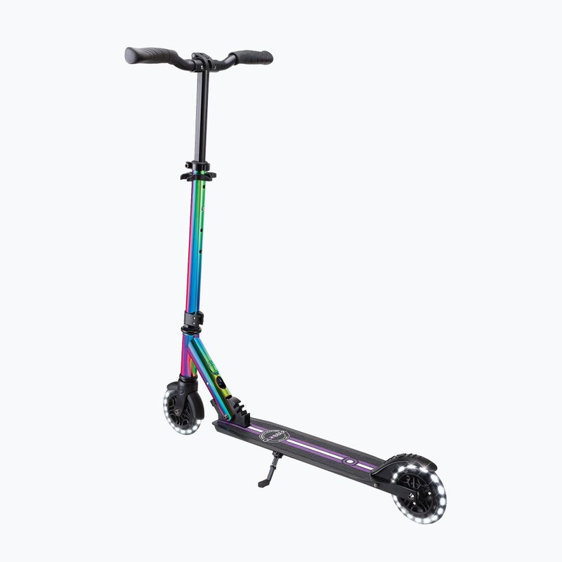 Globber Flow Element Lights neo chrome monopattino per bambini 3