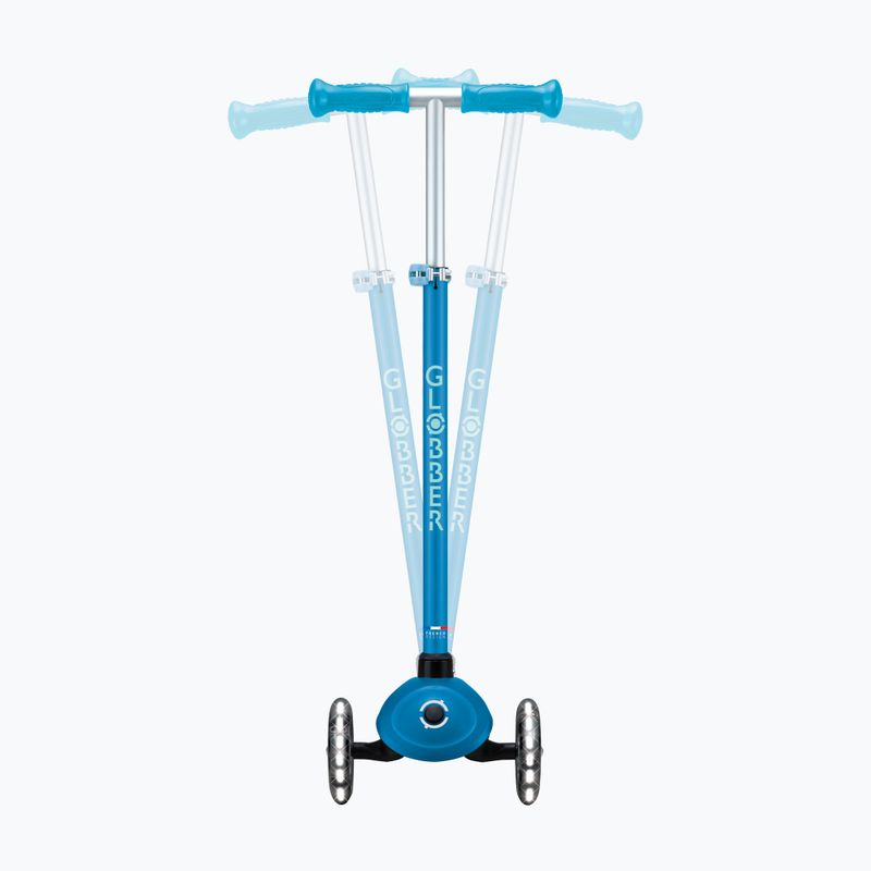 Monopattino a tre ruote per bambini Globber Primo Plus Glow Lights petrol blue 8