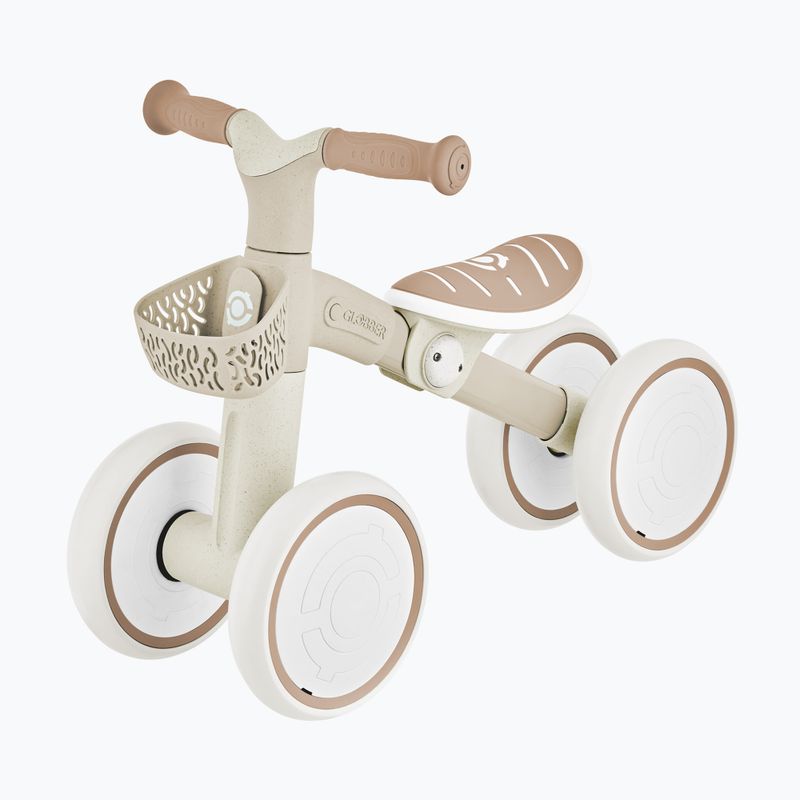 Bicicletta senza pedali a quattro ruote Globber Learning Bike Ecologic coconut 2