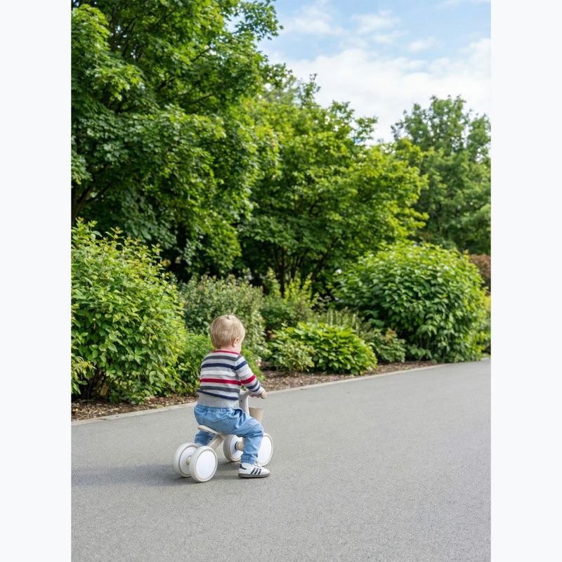 Bicicletta senza pedali a quattro ruote Globber Learning Bike Ecologic coconut 7