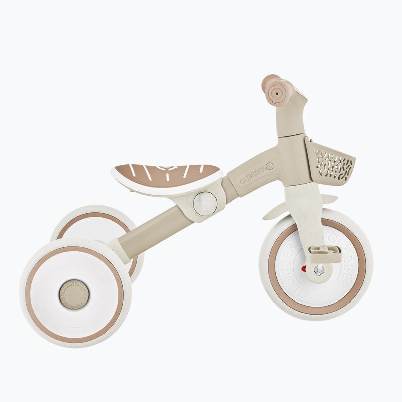 Bicicletta senza pedali a tre ruote Globber Learning Trike 2w1 Plus Ecologic coconut 2