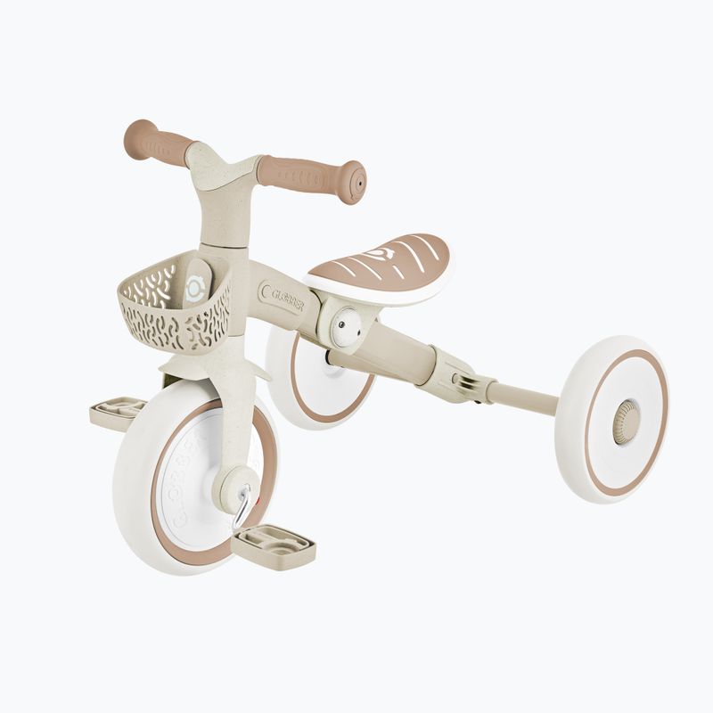 Bicicletta senza pedali a tre ruote Globber Learning Trike 2w1 Plus Ecologic coconut 5