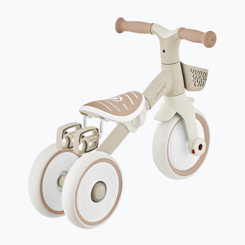Bicicletta senza pedali a tre ruote Globber Learning Trike 2w1 Plus Ecologic coconut 6