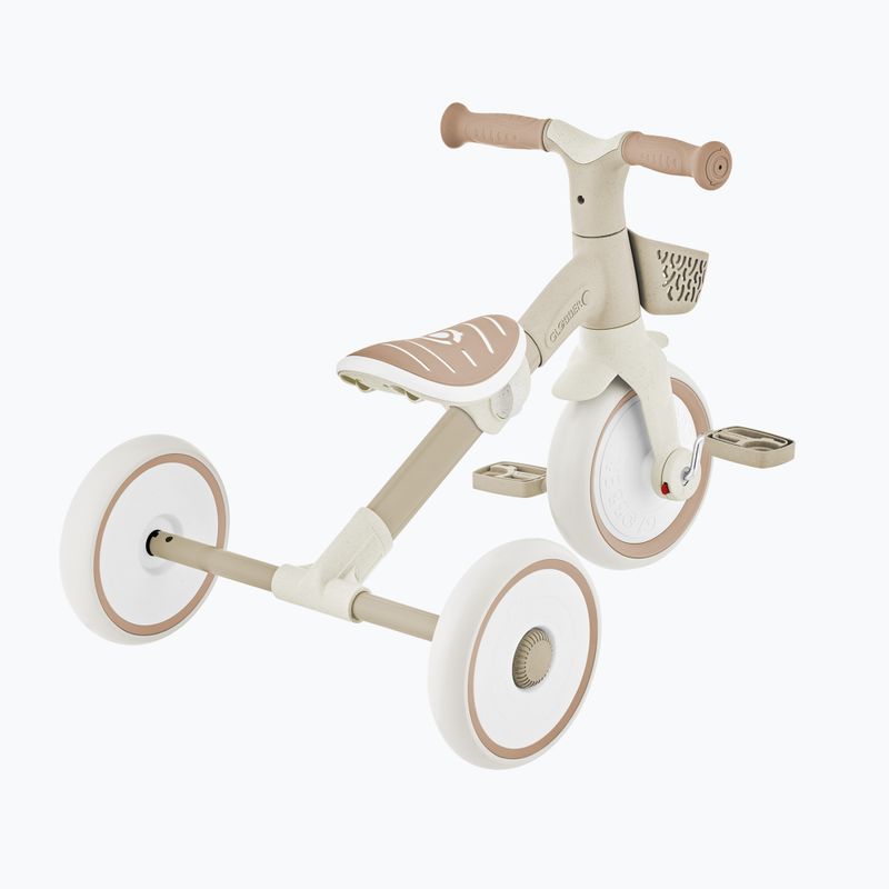 Bicicletta senza pedali a tre ruote Globber Learning Trike 2w1 Plus Ecologic coconut 7