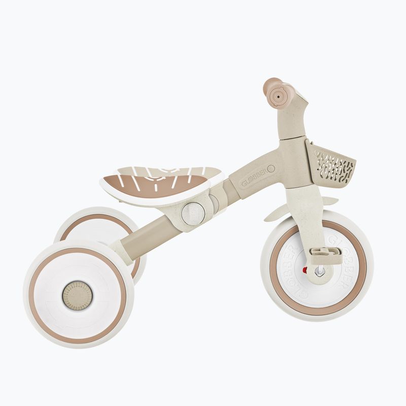 Bicicletta senza pedali a tre ruote Globber Learning Trike 2w1 Plus Ecologic coconut 10