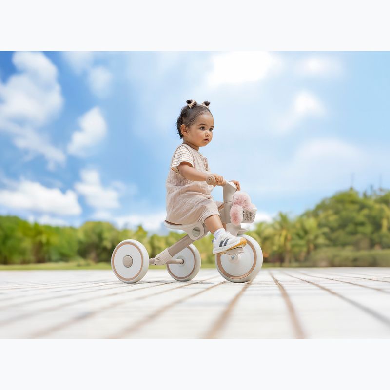 Bicicletta senza pedali a tre ruote Globber Learning Trike 2w1 Plus Ecologic coconut 14