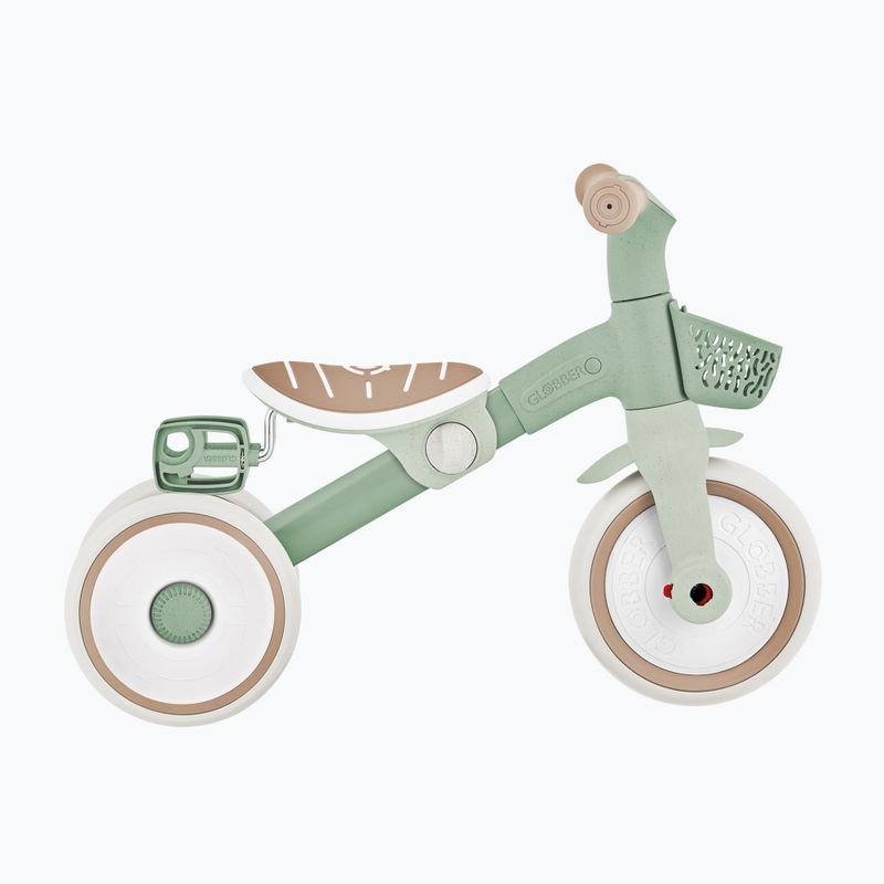 Bicicletta senza pedali a tre ruote Globber Learning Trike 2w1 Plus Ecologic pistachio 2