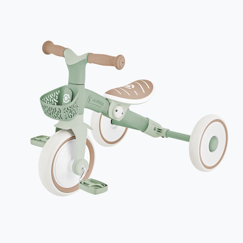 Bicicletta senza pedali a tre ruote Globber Learning Trike 2w1 Plus Ecologic pistachio 4