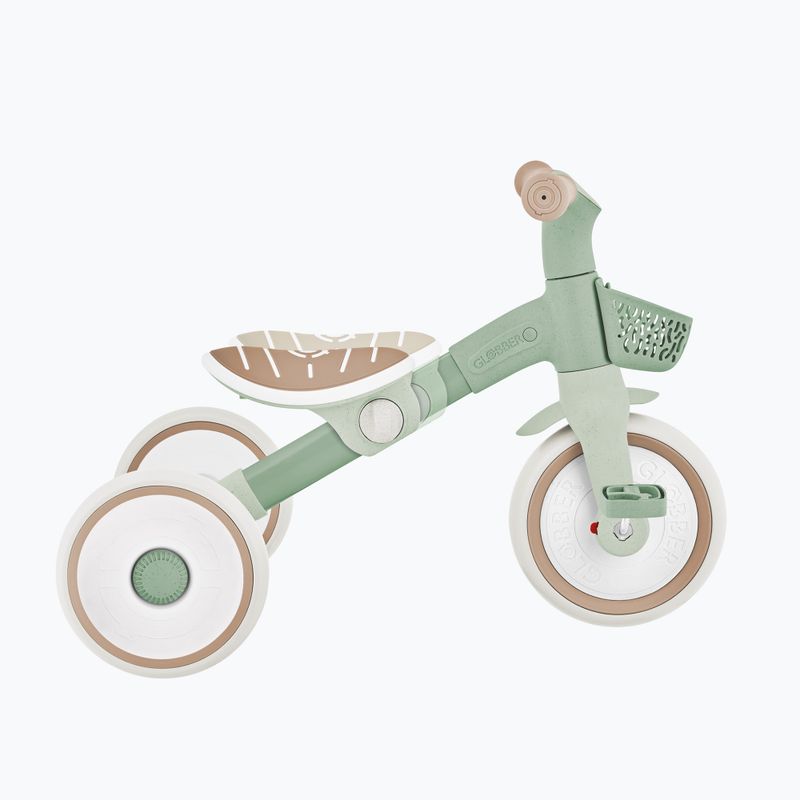 Bicicletta senza pedali a tre ruote Globber Learning Trike 2w1 Plus Ecologic pistachio 10