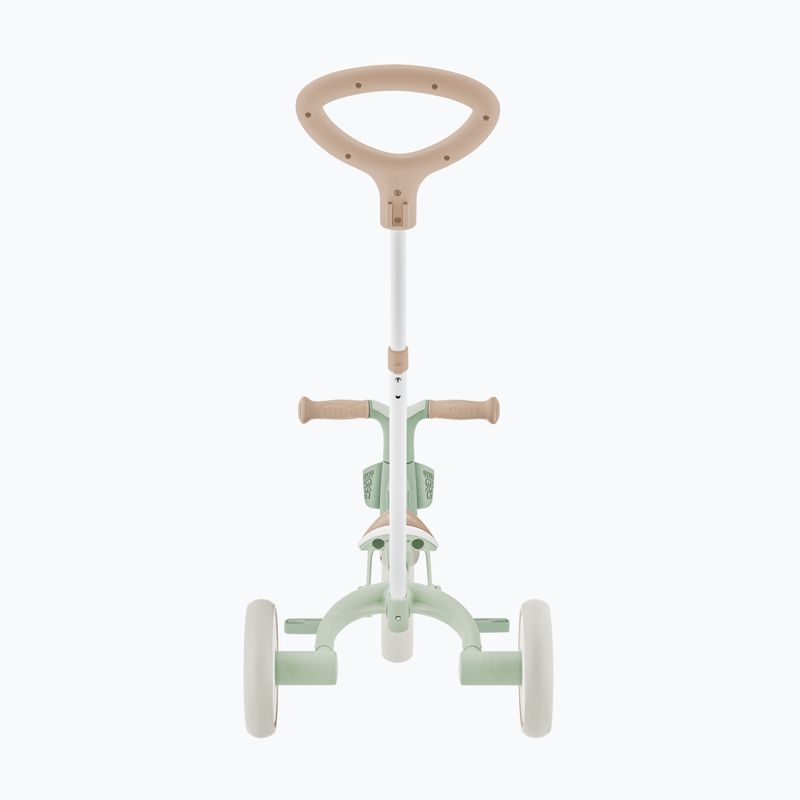 Bicicletta senza pedali a tre ruote con maniglione di guida Globber Learning Trike 2w1 Plus Ecologic pistachio 10