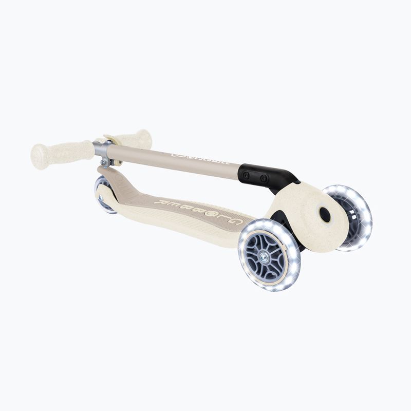 Monopattino a tre ruote per bambini Globber Junior Primo Foldable Lights Eco coconut 5