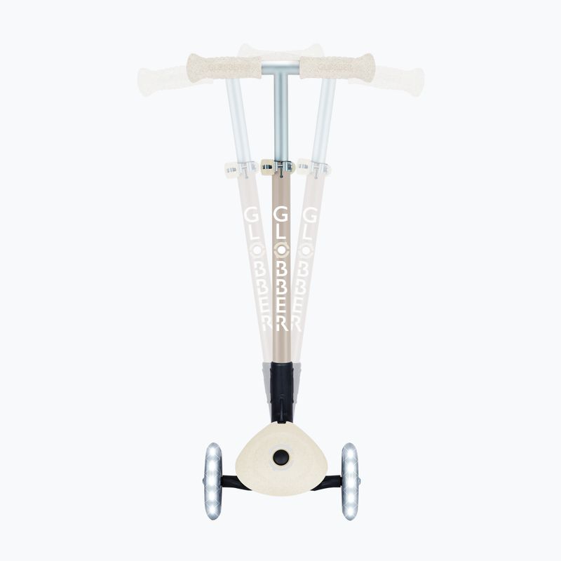 Monopattino a tre ruote per bambini Globber Junior Primo Foldable Lights Eco coconut 9