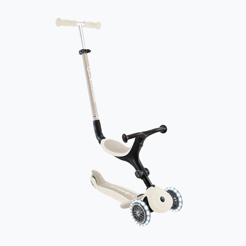 Monopattino a tre ruote per bambini Globber Go.Up Active Ecologic Lights coconut 3