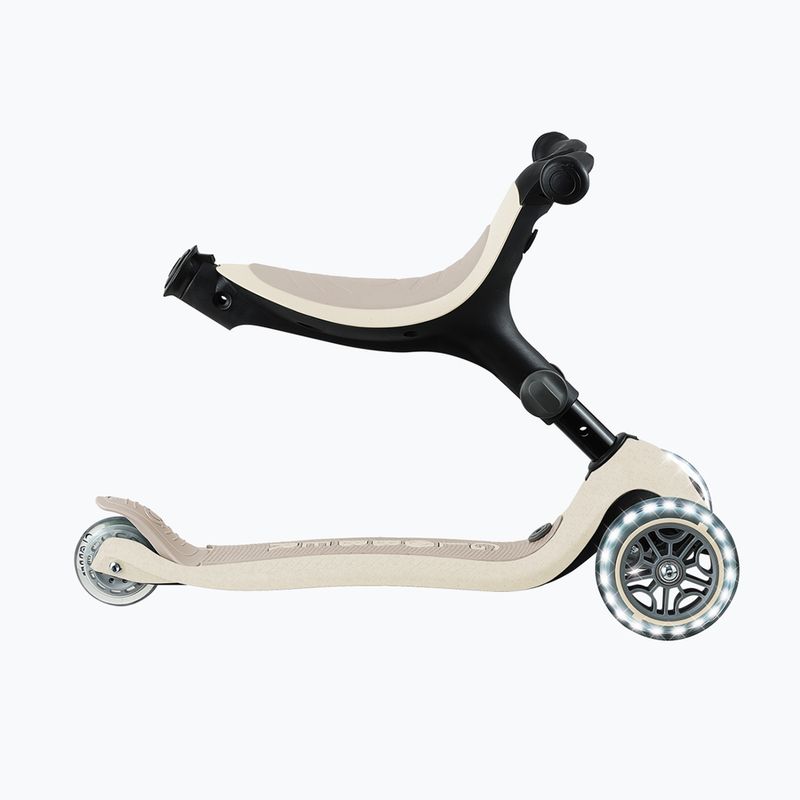Monopattino a tre ruote per bambini Globber Go.Up Active Ecologic Lights coconut 7