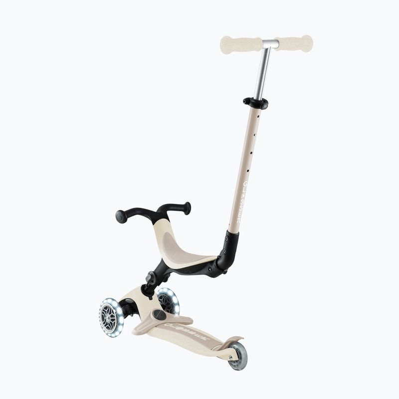 Monopattino a tre ruote per bambini Globber Go.Up Active Ecologic Lights coconut 9