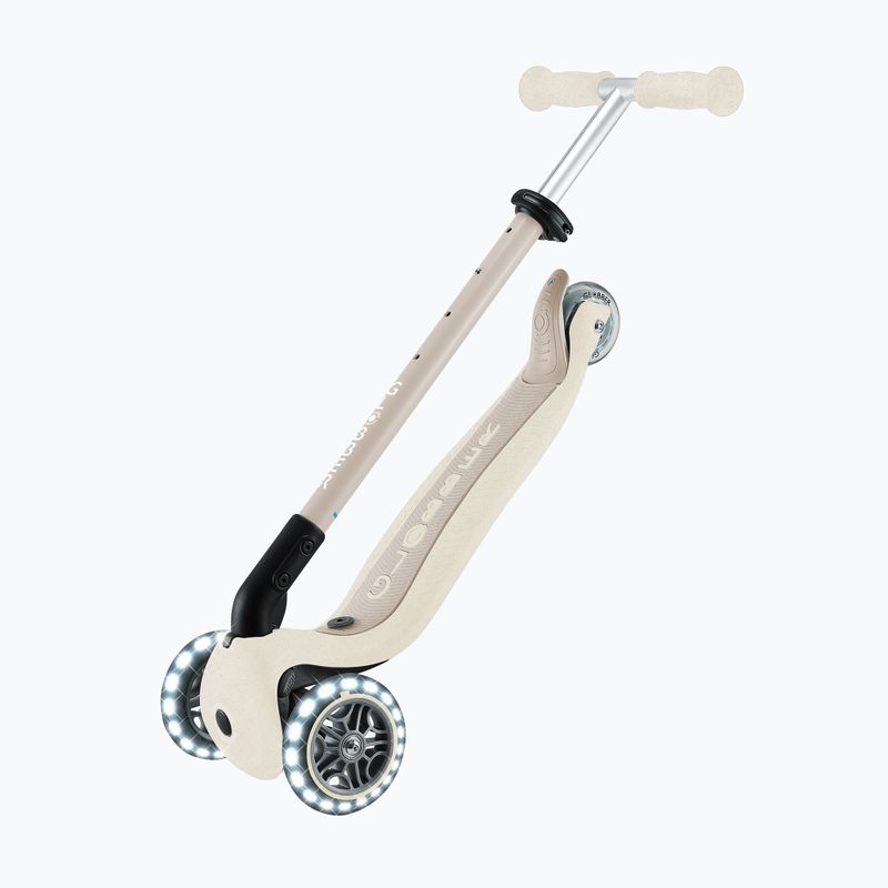 Monopattino a tre ruote per bambini Globber Go.Up Active Ecologic Lights coconut 14