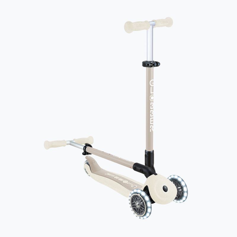 Monopattino a tre ruote per bambini Globber Go.Up Active Ecologic Lights coconut 15