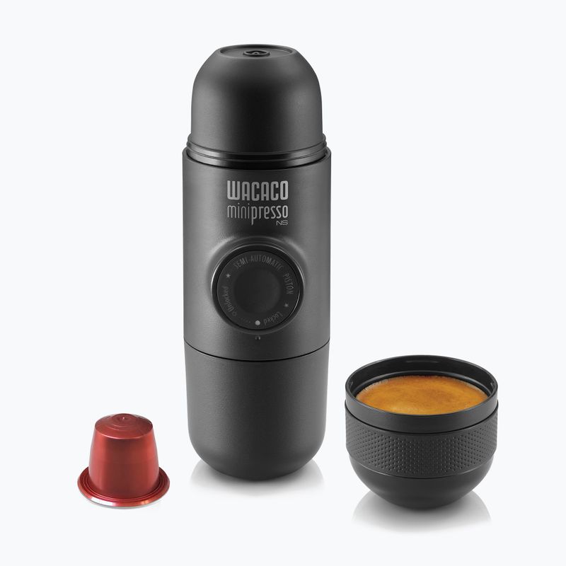 Macchina da caffè portatile Wacaco Minipresso NS 70 ml nero 7