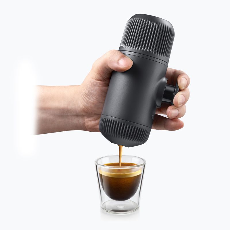Macchina da caffè portatile Wacaco Nanopresso 80 ml + custodia nera 5