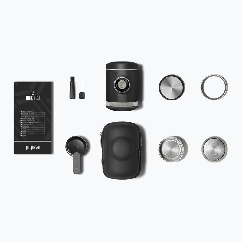 Macchina da caffè portatile Wacaco Picopresso 80 ml nero 11