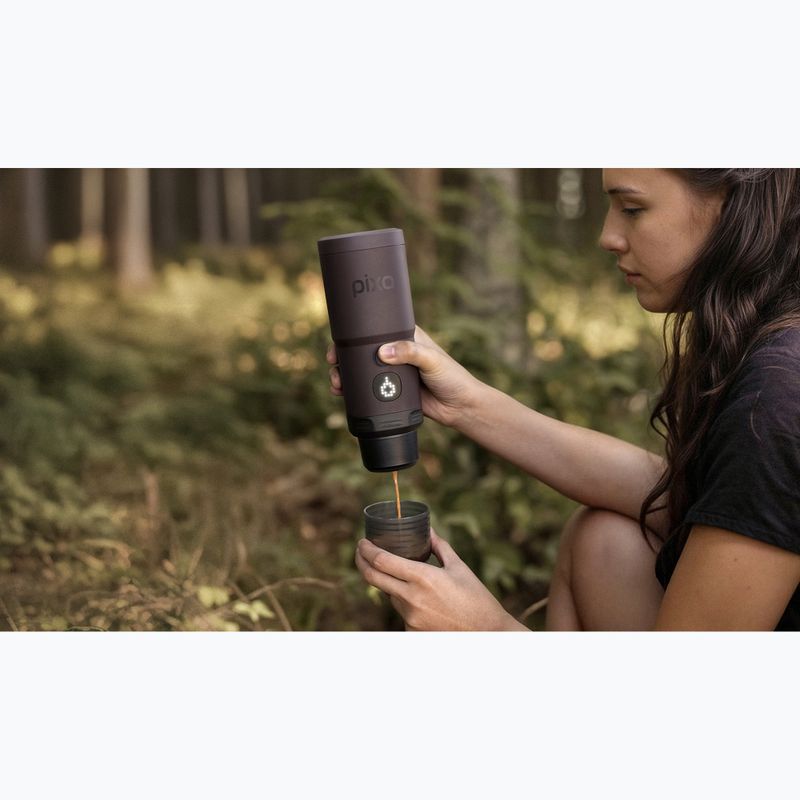 Macchina da caffè portatile Wacaco Pixapresso 120 ml dark burgundy 18