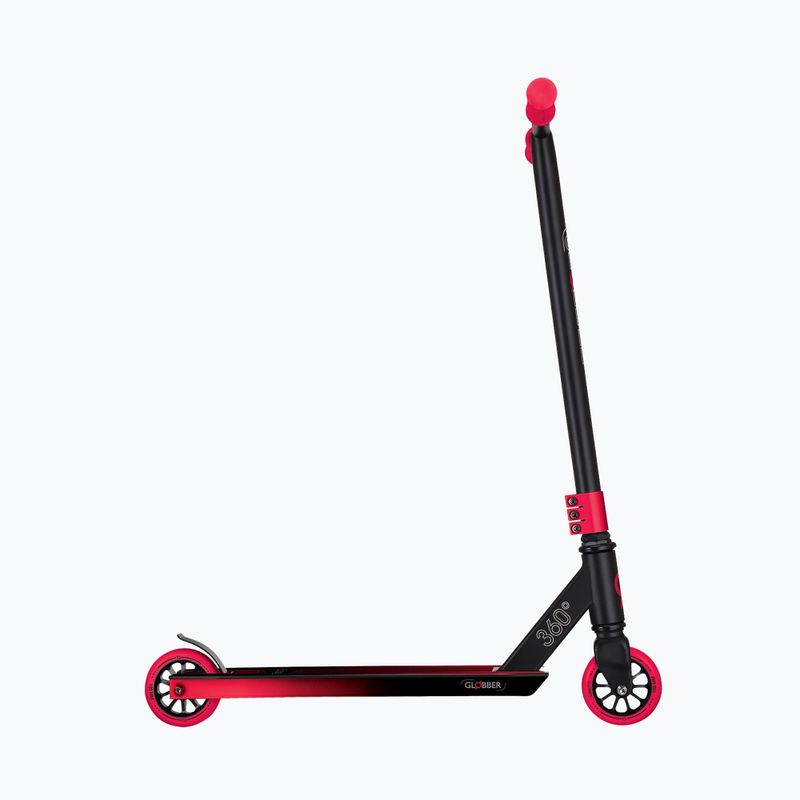 Globber Stunt GS 360 nero/rosso monopattino freestyle per bambini 2