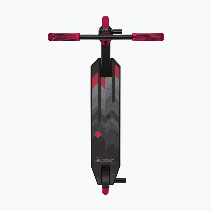 Globber Stunt GS 540 nero/rosso monopattino freestyle per bambini 4