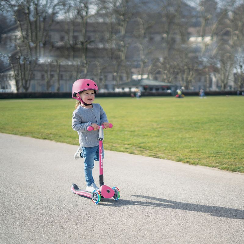 Casco Globber Primo rosa intenso per bambini 6