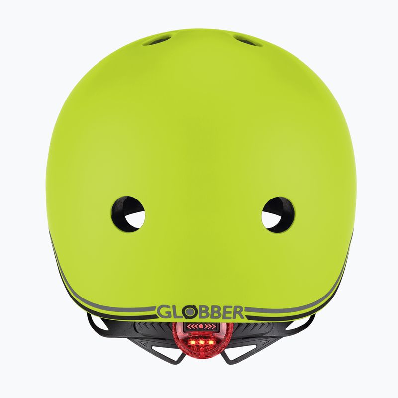 Casco per bambini Globber Go.Up Lights lime green 4
