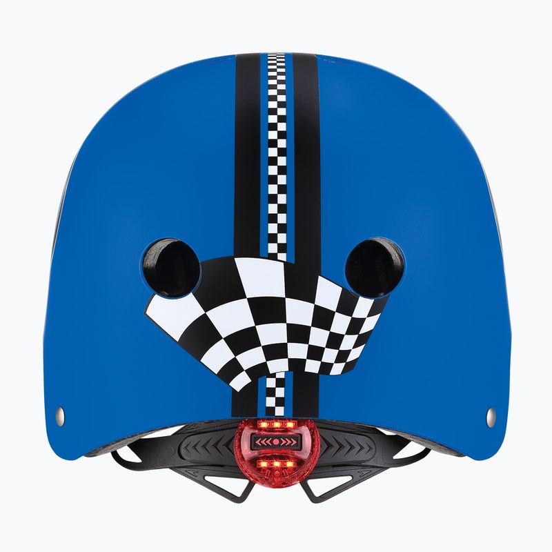Casco per bambini Globber Elite Lights navy blue racing 4