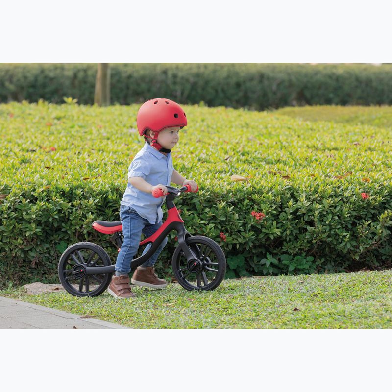 Casco per bambini Globber Elite Lights new red racing 8