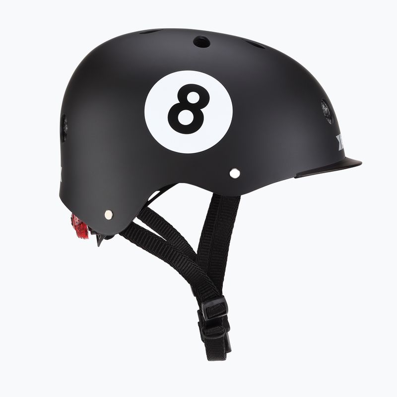 Casco per bambini Globber Elite Lights black 8 ball 2