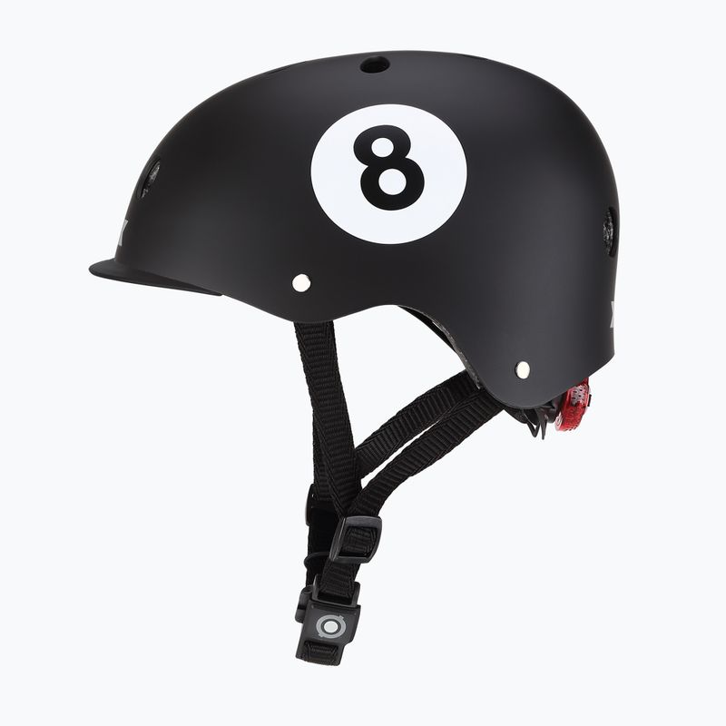 Casco per bambini Globber Elite Lights black 8 ball 3