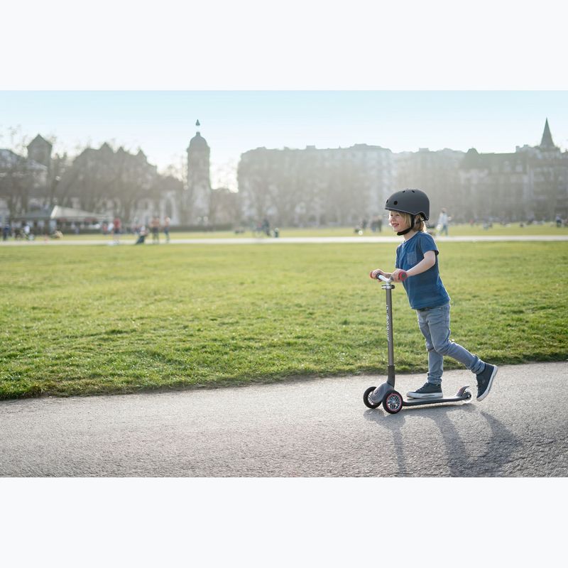 Casco per bambini Globber Elite Lights black 8 ball 8