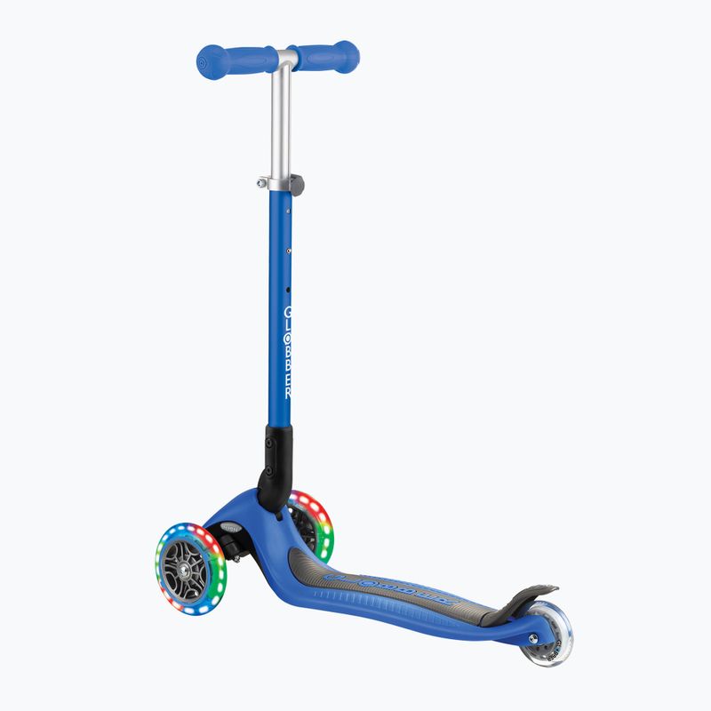 Globber Primo Lights pieghevole triciclo per bambini blu navy 3