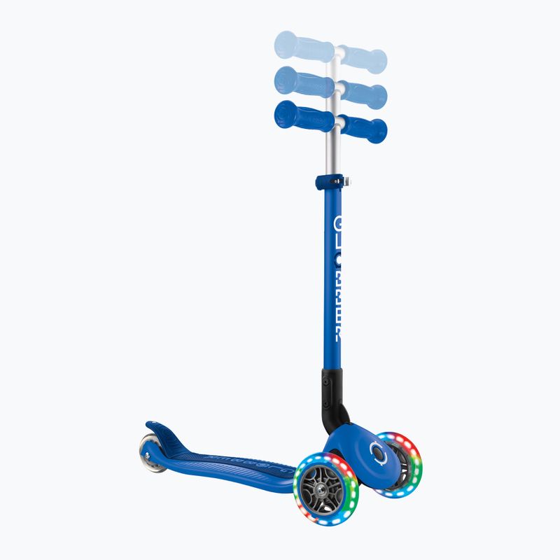 Globber Primo Lights pieghevole triciclo per bambini blu navy 8