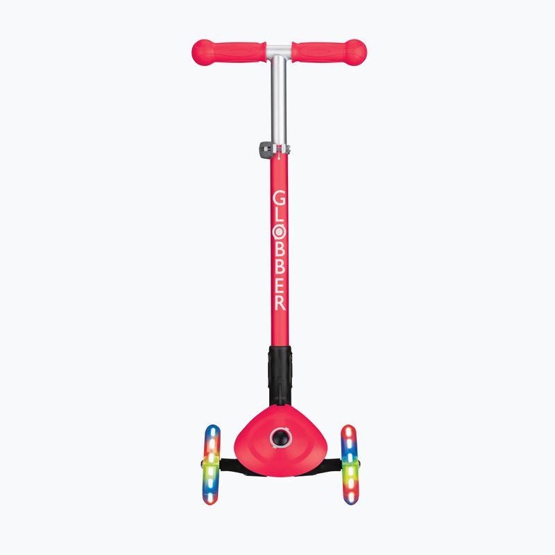Globber Primo pieghevole luci rosso triciclo scooter per bambini 4
