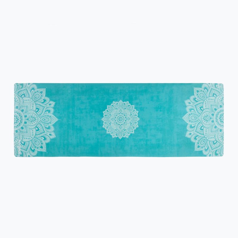 Yoga Design Lab Combo Tappetino yoga 1,5 mm mandala turchese 2