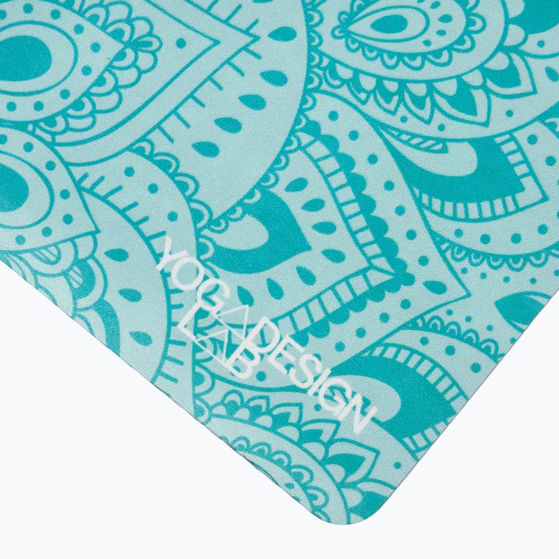 Yoga Design Lab Combo Tappetino yoga 1,5 mm mandala turchese 3