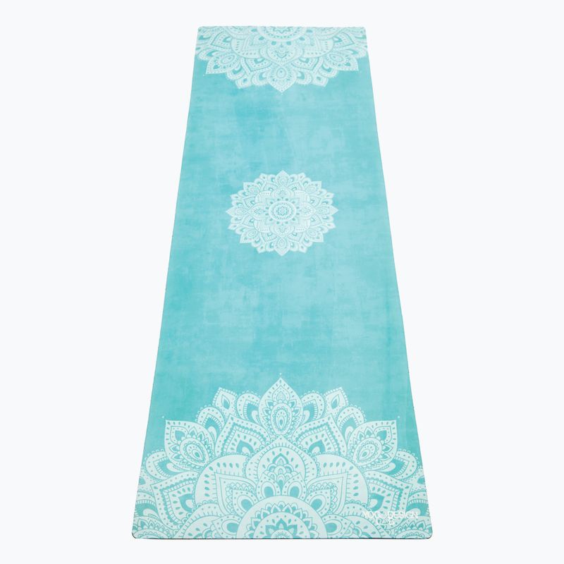 Yoga Design Lab Combo Tappetino yoga 1,5 mm mandala turchese 5