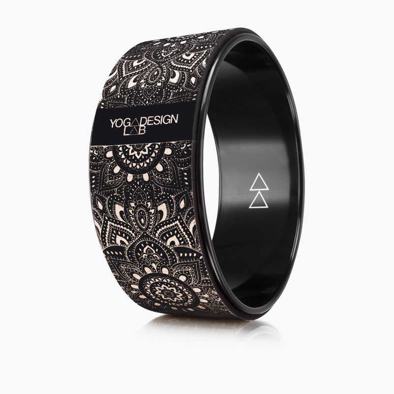 Yoga Design Lab Ruota mandala nera