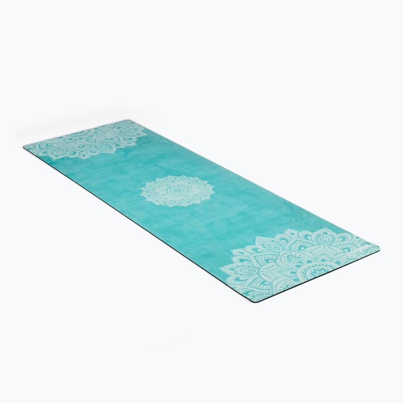 Yoga Design Lab Combo Tappetino yoga 5,5 mm mandala turchese