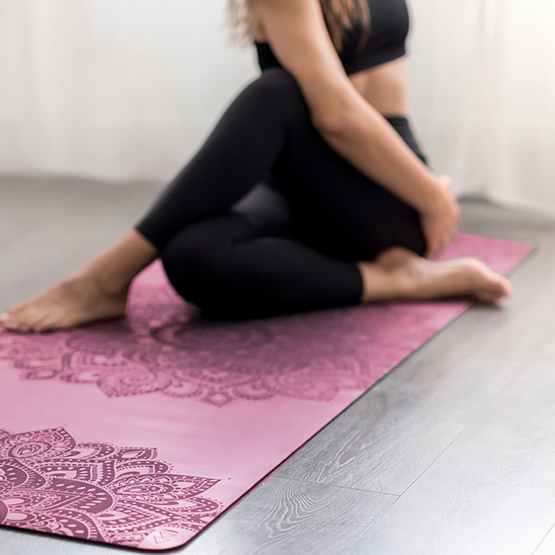 Yoga Design Lab Infinity Tappetino yoga 3 mm mandala rosa 5