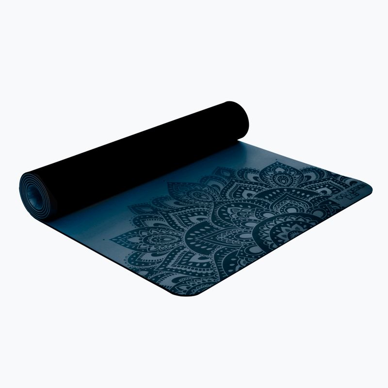 Yoga Design Lab Infinity Tappetino yoga 3 mm mandala teal 7