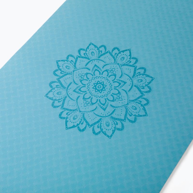 Yoga Design Lab Flow Pure 6 mm mandala aqua yoga mat 4