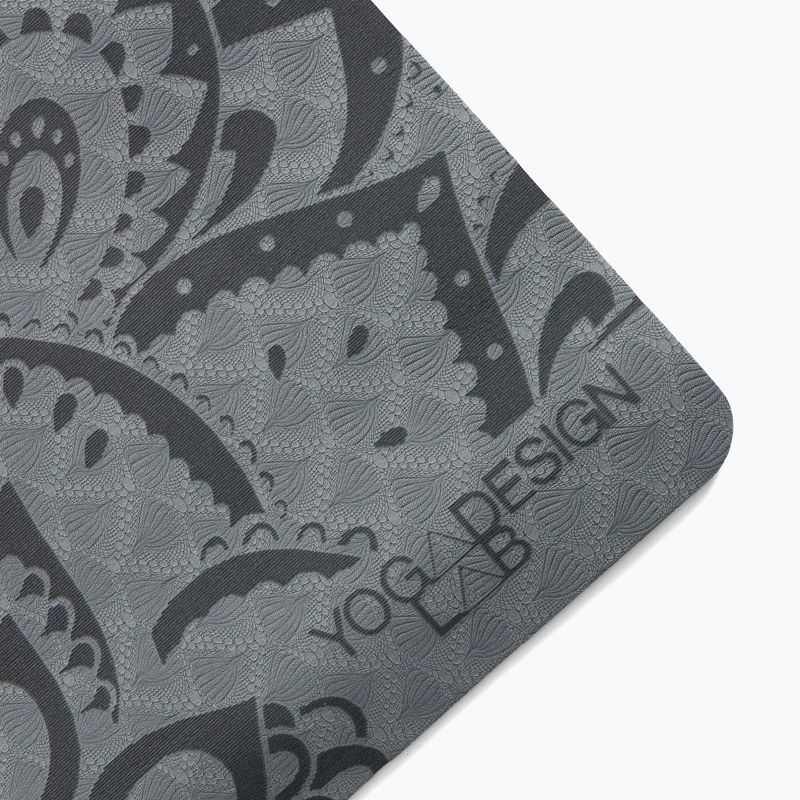 Yoga Design Lab Flow Pure 6 mm mandala charcoal yoga mat 3
