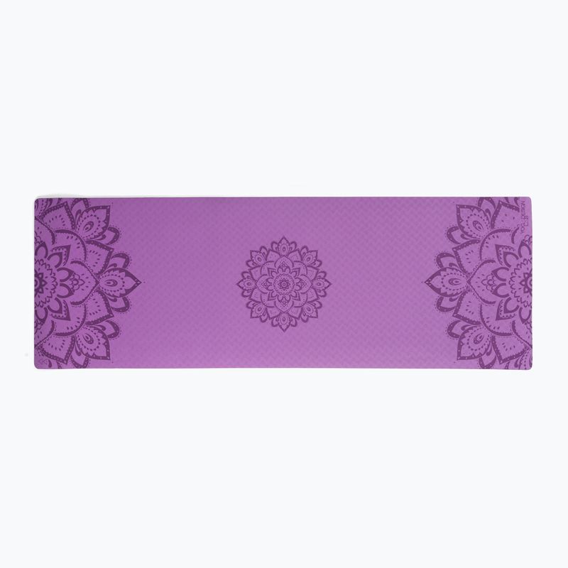 Yoga Design Lab Flow Pure 6 mm mandala lavanda tappetino yoga 2
