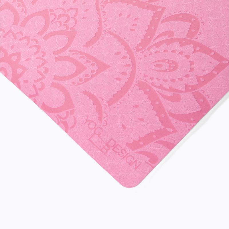 Yoga Design Lab Flow Pure tappetino yoga 6 mm mandala rose 3