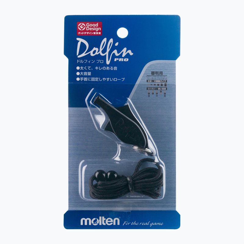 Fischietto Molten Dolfin Pro nero